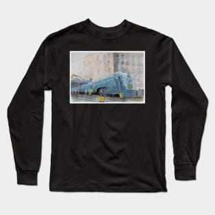 Mercury Train of the New York Central Railroad - Watercolour Long Sleeve T-Shirt